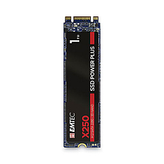 Emtec X250 Power Plus Internal Solid State Drive, 1 TB, SATA III (ECSSD1TX250)