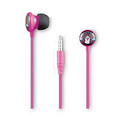Volkano Llama-In-Love Series KiDS Stereo Earbuds, Animated Llama Theme, Pink/Multicolor (VK1150LMFR)