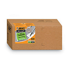 BIC Xtra Smooth Mechanical Pencil Xtra Value Pack, 0.7 mm, HB (#2), Black Lead, Assorted Barrel Colors, 320/Carton (MP320BK)