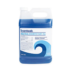 Boardwalk Neutral Disinfectant, Floral Scent, 1 gal Bottle, 4/Carton (BWK4800)