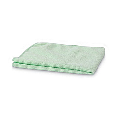GEN Microfiber Cleaning Cloths, 16 x 16, Green, 24/Pack (GEN16MFG)