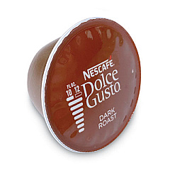 NESCAFe Dolce Gusto Capsules, Dark Roast, 16/Box (33916BX)