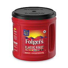 Folgers Coffee, Classic Roast, 25.9 oz Canister, 6/Carton, 294/Pallet (20421PL)