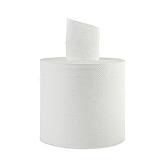 Boardwalk Center-Pull Hand Towels, 2-Ply, Perforated, 7.87 x 10, White, 660/Roll, 6 Rolls/Carton (BWK6415)