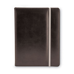 Universal Padfolio, 8 1/2 x 11, Vinyl, Black (UNV32663)