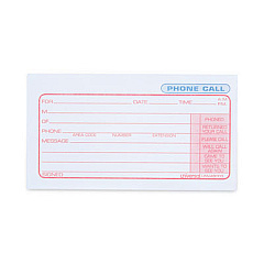 Universal Wirebound Message Books, Two-Part Carbonless, 5 x 2.75, 4/Page, 400 Forms (UNV48003)