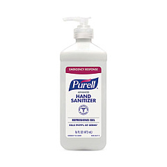 PURELL Advanced Instant Gel Hand Sanitizer, 16 oz Pump Bottle, Clean Scent (963612PEA)