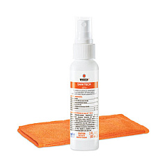 Whoosh! Sanitech Cleaning Kit, Fragrance-Free, 3 oz Spray Bottle and Antimicrobial Microfiber Cloth (1FGSNITEK89M)
