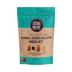 Second Nature Dark Chocolate Medley Trail Mix, 26 oz Resealable Pouch (28800003)