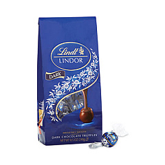 Lindt Lindor Dark Chocolate Truffles, 8.5 oz Bag, 2 Bags (30101019)