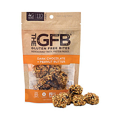 THE GFB Chocolate Peanut Butter Bites, 4 oz Bag, 6/Pack (30700355)