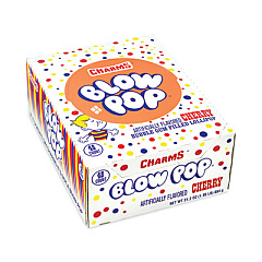 Charms Blow Pops, 1.95 lb, Cherry Flavor, 48/Box (20900122)