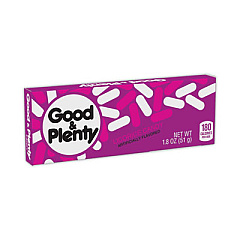 Good & Plenty Licorice Candy, 1.8 oz Box, 24 Count (20900153)