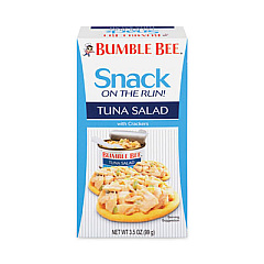 Bumble Bee Ready-to-Eat Tuna Salad Kits, 3.5 oz Pack, 9/Pack (22000707)