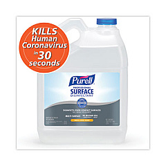 PURELL Professional Surface Disinfectant, Fresh Citrus, 1 gal Bottle, 4/Carton (434204CT)