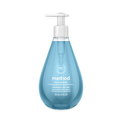 Method Gel Hand Wash, Sea Minerals, 12 oz Pump Bottle, 6/Carton (00162CT)