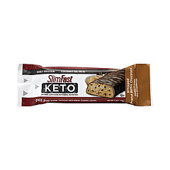 SlimFast Whipped Peanut Butter Chocolate Keto Meal Bar, 1.48 oz Bar, 5 Bars/Box, 2 Boxes (30700128)