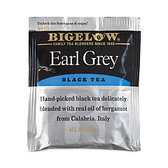 Bigelow Earl Grey Black Tea Bags, 5.94 oz Box, 100 Bags/Box (22000562)