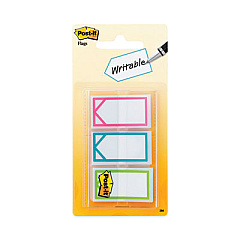 Post-it Flags Arrow 1" Page Flags, Three Assorted Bright Colors, 60/Pack (682ARROW)