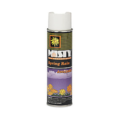 Misty Handheld Air Deodorizer, Spring Rain, 10 oz Aerosol Spray, 12/Carton (1001870)
