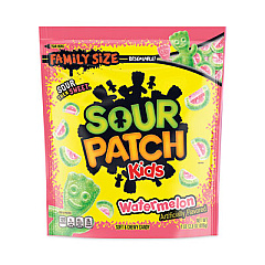 Sour Patch Kids Chewy Candy Family Size, Watermelon, 1.8 lb Bag (30401084)