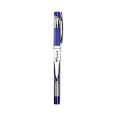 Zebra Z-Grip Flight Ballpoint Pen, Stick, Bold 1.2 mm, Blue Ink, White/Blue Fashion Accents Barrel, 12/Pack (21820)