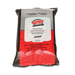 Scotch-Brite Stainless Steel Hood Degreaser Wipes, 9 x 12, Unscented, 30 Wipes/Pack, 6 Packs/Carton (SSWIPES)