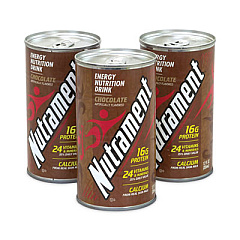Nutrament Energy Nutrition Drink, Chocolate, 12 oz Can, 12/Carton (20902578)