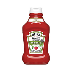 Heinz Organic Tomato Ketchup, 44 oz Bottle, 2/Pack (22000702)