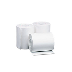Iconex Direct Thermal Printing Thermal Paper Rolls, 4.38" x 127 ft, White, 50/Carton (90782987)