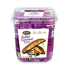 Nonni's Biscotti, Salted Caramel, 1 lb 5 oz Tub (30700125)