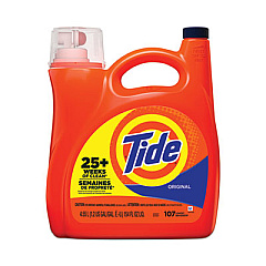 Tide Liquid Laundry Detergent, Original, 154 oz Bottle, 4/Carton (82561)