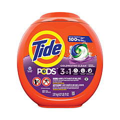 Tide Pods, Spring Meadow, 81 Pods/Tub (91781EA)