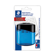 Staedtler Manual Pencil Sharpener, 2 x 2.75, Randomly Assorted Colors (512300SBK)
