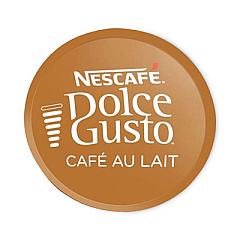 NESCAFe Dolce Gusto Capsules, Cafe Au Lait, 16/Box (33903BX)
