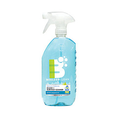 Boulder Clean Glass + Surface Cleaner, Herbal Peppermint, 28 oz Bottle (003229EA)