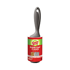 Scotch-Brite Lint Roller, Heavy-Duty Handle, 60 Sheets/Roller (836RS60)