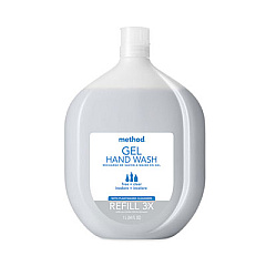 Method Gel Hand Wash Refill Tub, Fragrance-Free, 34 oz Tub, 4/Carton (10589)