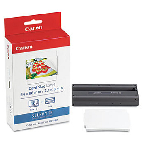 Canon KC-18IF Color Ink Label Set