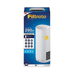 Filtrete Tower Room Air Purifier for Large Room, 290 sq ft Room Capacity, White (FAPT02WAG1)