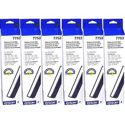 Epson 7753 Black Ribbon Cartridges