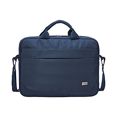 Case Logic Advantage Laptop Attache, Fits Devices Up to 15.6", Polyester, 16.1 x 2.8 x 13.8, Dark Blue (3203989)