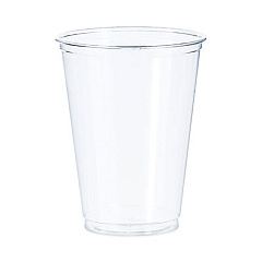 Dart Ultra Clear Cups, 12 oz, PET, 50/Bag, 20 Bags/Carton (TP22)