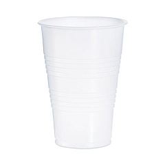 Dart Conex Galaxy Polystyrene Plastic Cold Cups, 16 oz, Translucent, 500/Carton (Y16PFTPKCT)