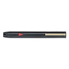 Quartet High Impact Plastic Laser Pointer, Class 2, Projects 450 ft, Black (MP1202Q)