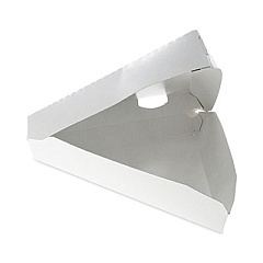 Pactiv Evergreen Paperboard Hinged Container, Pizza Box, 8.26 x 6.56 x 1.5, White, 500/Carton (D148CLMW)