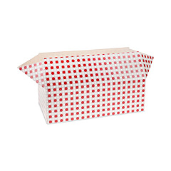 Pactiv Evergreen Paperboard Box, Medium Dinner Box, 9 x 5 x 4.5, Basketweave, 400/Carton (DDNRBW)