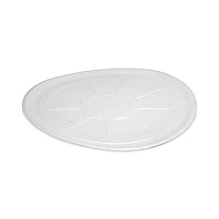 Pactiv Evergreen Pressware Dual-Ovenable Paperboard Pizza Trays, 16.5" Diameter x 0.63"h, White/Brown Specs, 150/Carton (PCS01705)