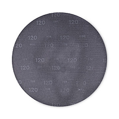 Boardwalk Sanding Screens, 20" Diameter, 120 Grit, Black, 10/Carton (BWK502012010)