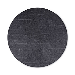 Boardwalk Sanding Screens, 20" Diameter, 60 Grit, Black, 10/Carton (BWK50206010)